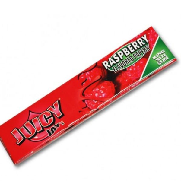 Juicy Jay's Flavoured Kingsize Slim - Raspberry