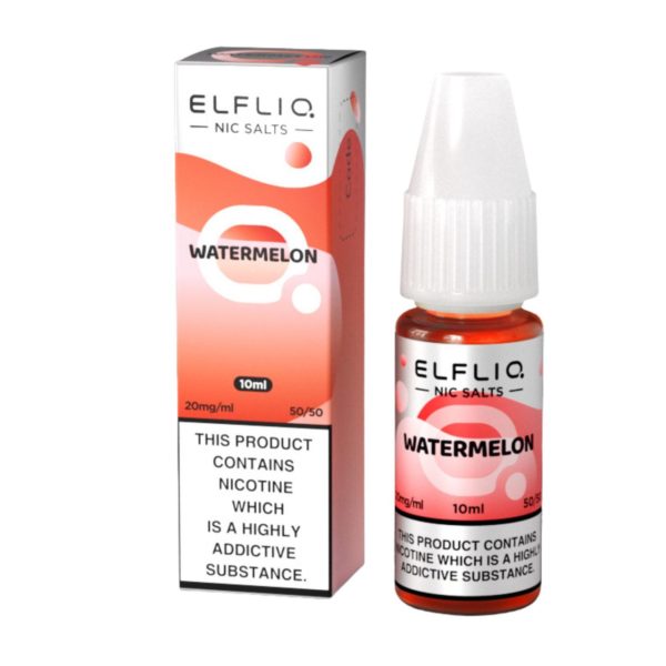 Elfliq - Watermelon (The Official ElfBar Nic Salt Liquid) Elfliq - Watermelon (The Official ElfBar Nic Salt Liquid)