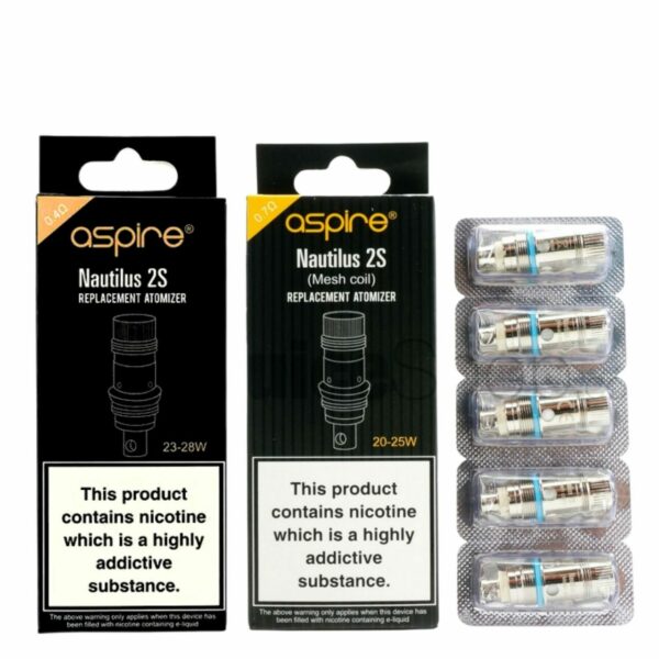ASPIRE NAUTILUS 2S MESH COILS (PACK OF 5) (3)