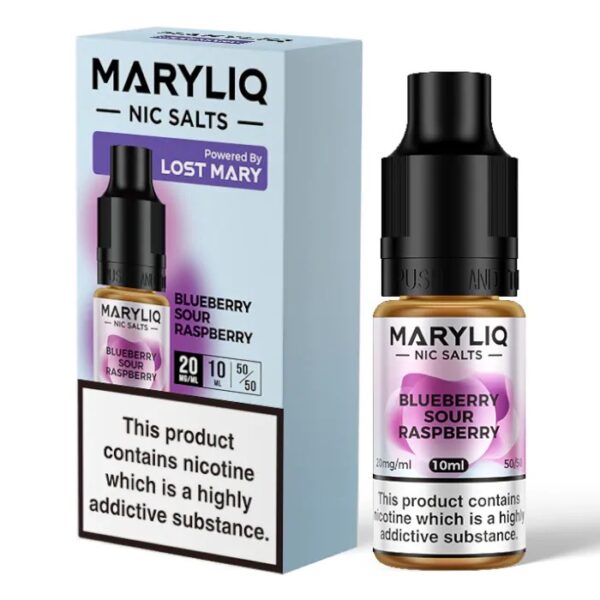 MARYLIQ - Blueberry Sour Raspberry (The Official Lost Mary Nic Salt Liquid) MARYLIQ - Blueberry Sour Raspberry (The Official Lost Mary Nic Salt Liquid)