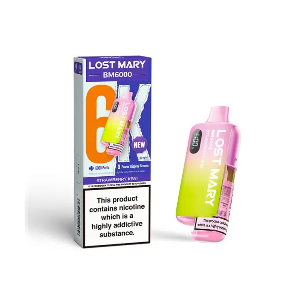 Lost Mary BM6000 - Strawberry Kiwi Pre Filled Kit