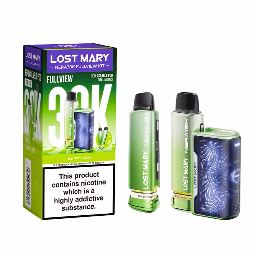 Lost Mary NERA30K Pre-filled Pod Kit - Lemon Lime - Image 1