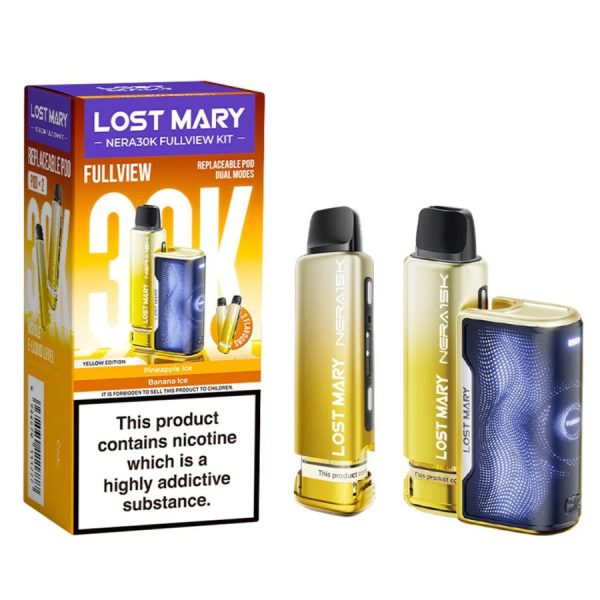 Lost Mary NERA30K Pre-filled Pod Kit - Yellow Edition Lost Mary NERA30K Pre-filled Pod Kit - Yellow Edition