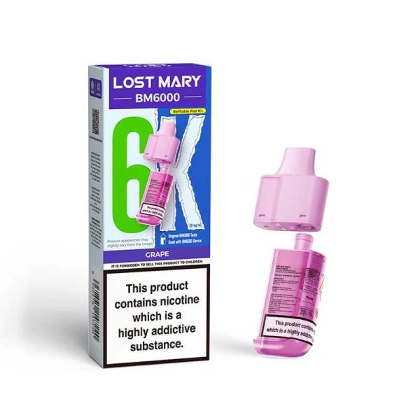 Lost Mary BM6000 Pre-filled Pod - Grape