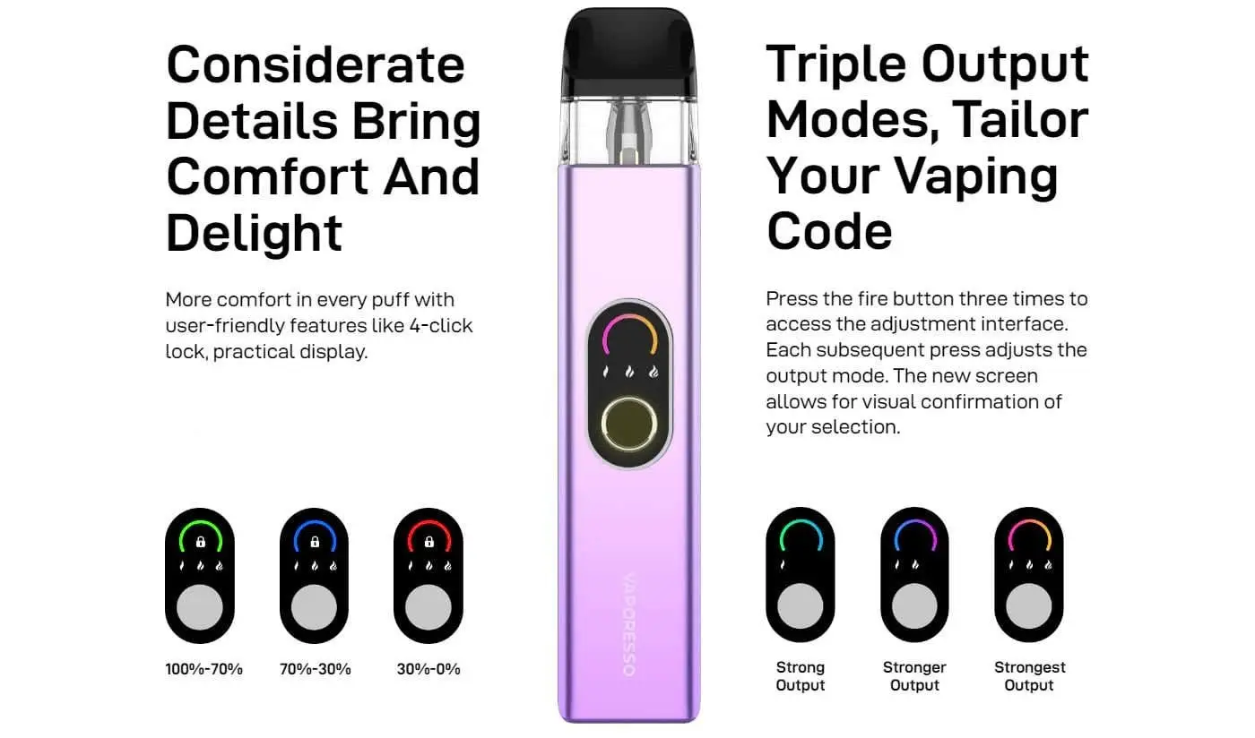 VAPORESSO XROS 4 POD KIT 6 VAPORESSO XROS 4 POD KIT