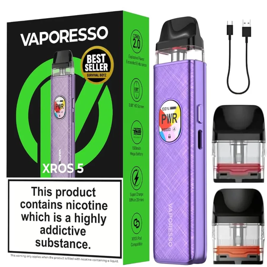 VAPORESSO XROS 5 POD KIT 2 VAPORESSO XROS 5 POD KIT
