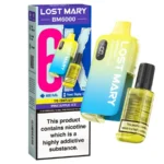 Lost Mary BM6000 - Pineapple Ice Pre-Filled Vape Kit Lost Mary BM6000 - Pineapple Ice Pre-Filled Vape Kit