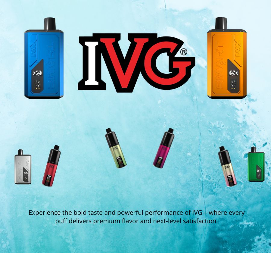 ivg banner mobil Vapeshop - disposable vape bars, cbd products